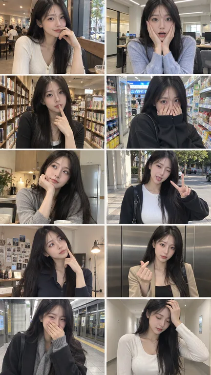 INS女网红随机抓拍 · gpt_image_2